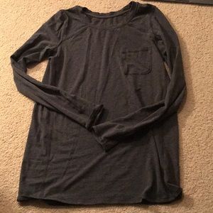 Grey Lululemon Long sleeve Top
